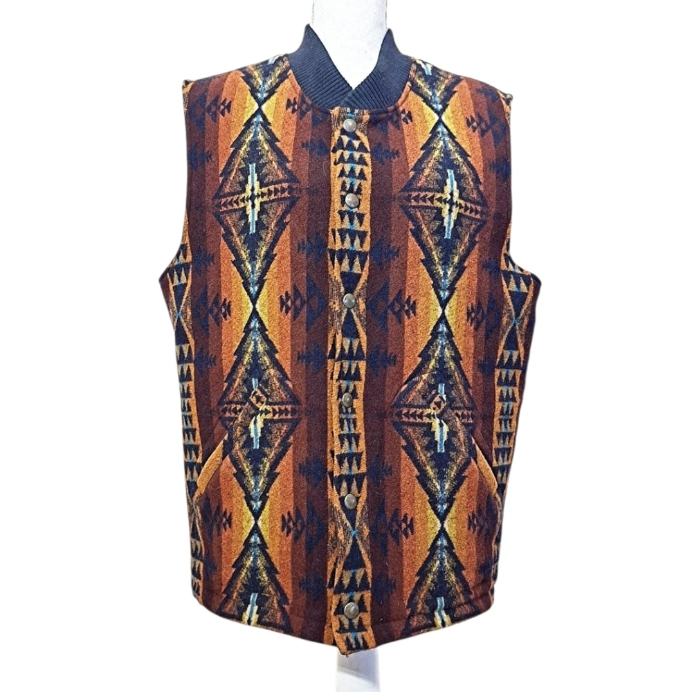 Rare Vintge! Pendleton Wool Southwestern Style Mu… - image 5